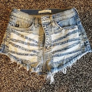 Kancan high-waisted shorts.